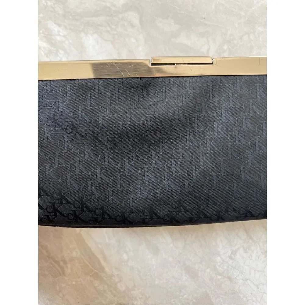 Calvin Klein Signature CK Women's Black Clutch